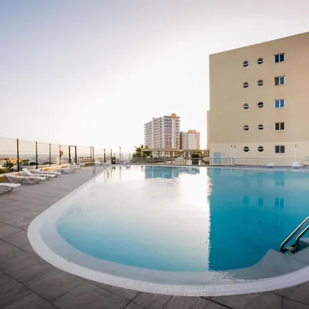 Lägenhet Cozy Apartment,heated Pool,wifi, Atlantic Ocean View Costa Adeje (Tenerife)
