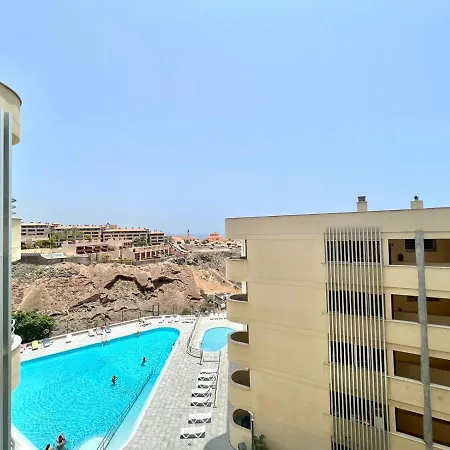Cozy Apartment,heated Pool,wifi, Atlantic Ocean View Costa Adeje (Tenerife)